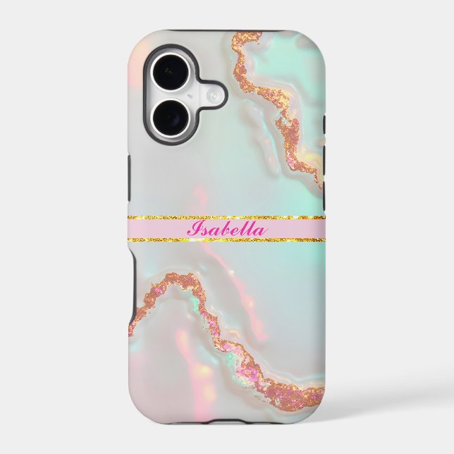 Luxury Modern Blush Pink Soft Mint Gold Collection (Back)