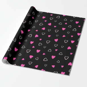 Luxury Modern Elegant Love Heart Wrapping Paper