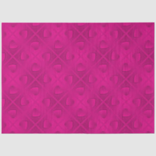 Luxury Modern Elegant Pink Heart Tissue Paper