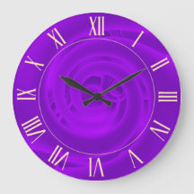 Luxury Modern Neon Purple Abstract Floral Rose