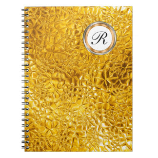 Luxury Monogram Notebook Journal
