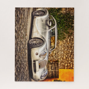 Luxury Morgan Roadster Aero Coupe Sports Car Jigsaw Puzzle
