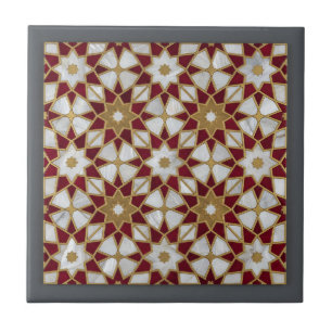 Luxury Moroccan Zellige Mosaic Infinite Pattern Tile