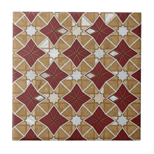 Luxury Moroccan Zellige Mosaic Seamless Pattern Tile