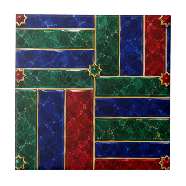 Luxury Moroccan Zellige Tile (Front)