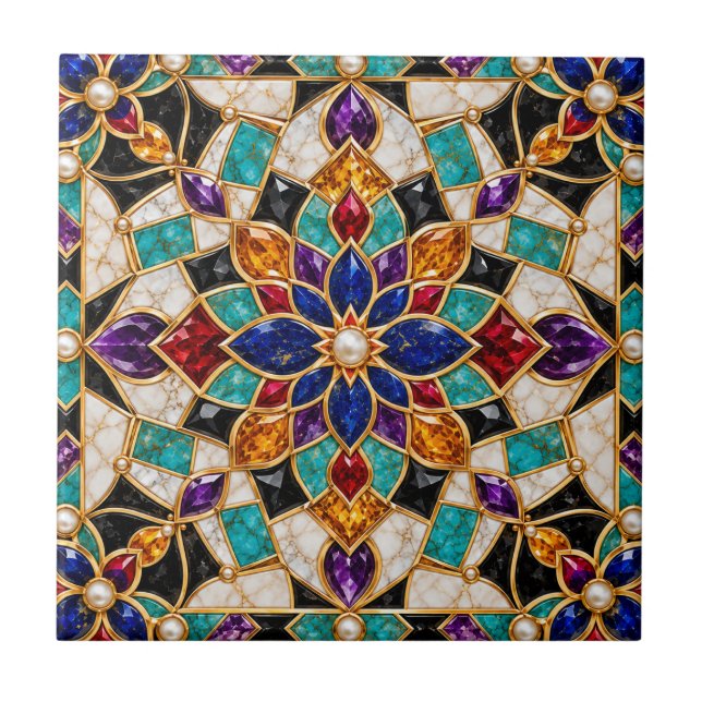 Luxury Moroccan Zellige Tile (Front)