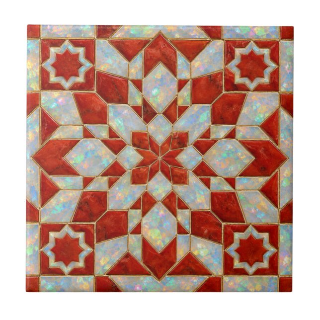 Luxury Moroccan Zellige Tile (Front)