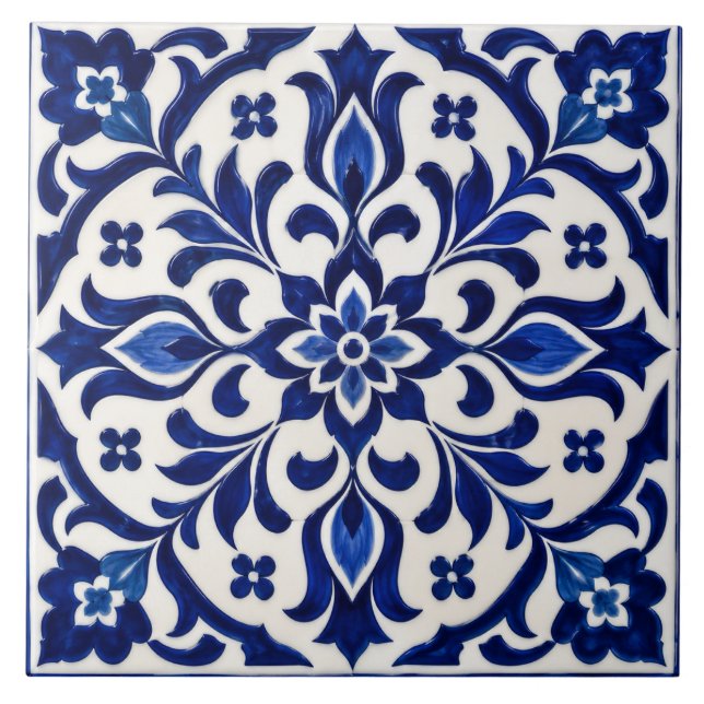 Luxury Moroccan Zellige Tile (Front)