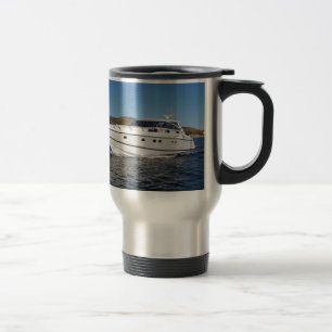 Luxury Motor Boat Travel Mug