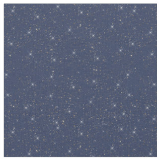 Luxury navy blue sparkle gold glitter pattern fabric