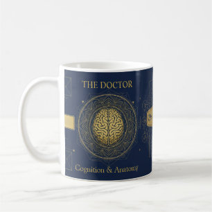 Luxury Neurology Brain Anatomy   Custom Physician  Coffee Mug