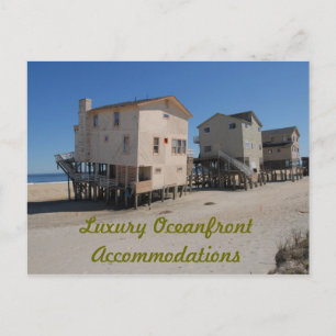 Luxury Oceanfront Accommodations Postcard