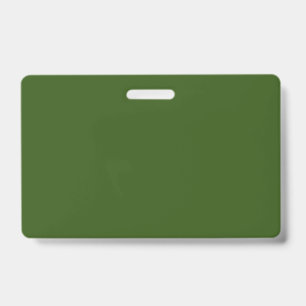 Luxury Olive Minimalist Event Badges ID Badge