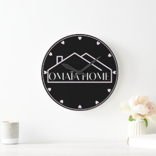 Luxury OMAÏA HOME Signature Wall Clock