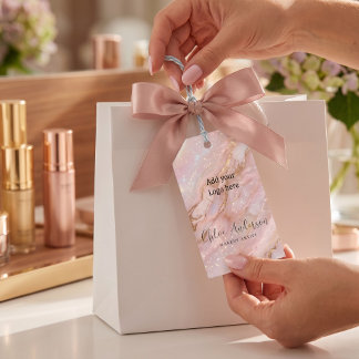 Luxury Opal Gift Tag For Packaging