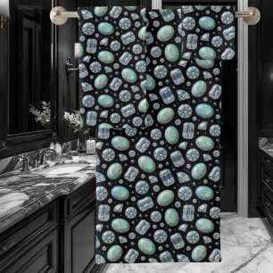 Luxury Opals and Diamonds Towel Set