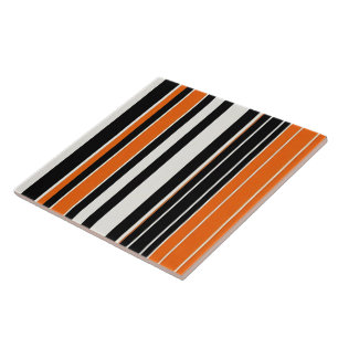 Luxury Orange Trendy Autumn Collection Tile