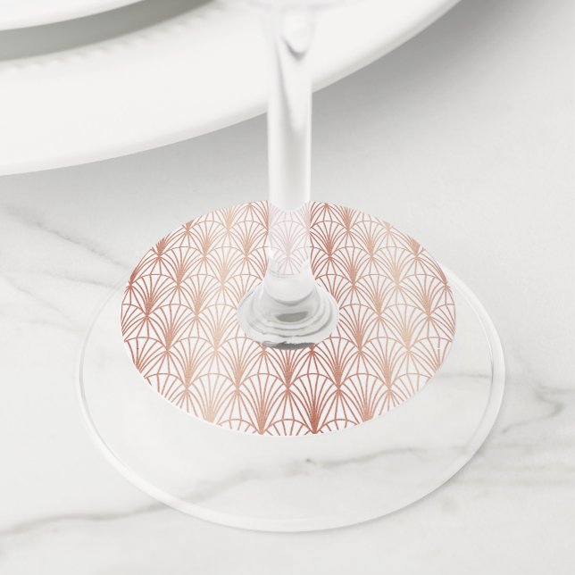 Luxury Ornaments 13 Wine Glass Tag (Close Up)