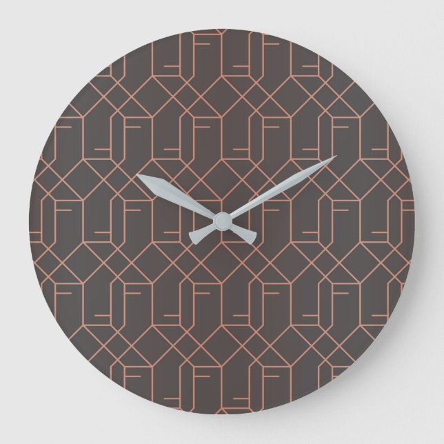 Luxury Ornaments 21 Large Clock (Front)