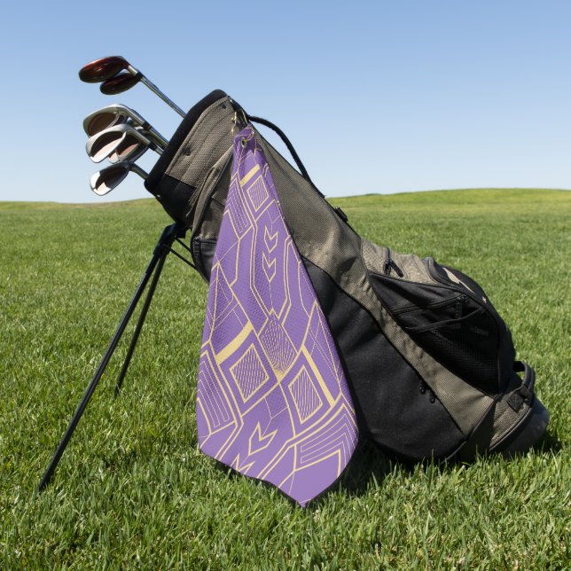 Luxury Ornaments 62 Golf Towel (Green)