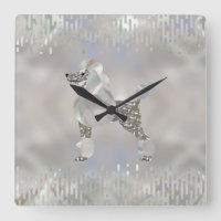 Luxury Pearl and Abalone Poodle