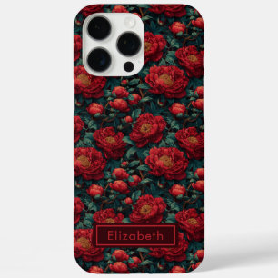 Luxury Peonies Personalizable Photo Iphone Case