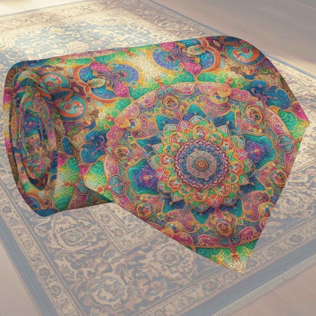 Luxury Persian Designer Style | Faux Silk Neck Tie (Creator Uploaded)
