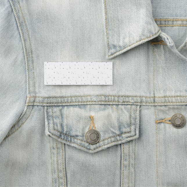 Luxury Personalised Professional Name Tag (In Situ)