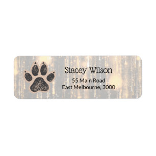 Luxury Pet Groomer Packaging Label