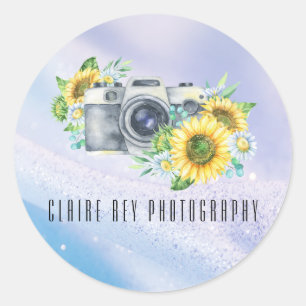 Luxury Photographer Logo Sticker
