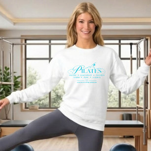 Luxury Pilates The Core Principles Blue Sweatshirt
