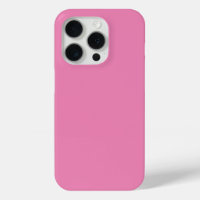 Luxury Pink Minimalist iPhone 15 Pro Case