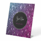 Luxury Pink Purple Glitter Luminous Stars Elegant