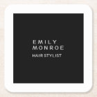 Luxury Plain Black & White Modern Minimalist