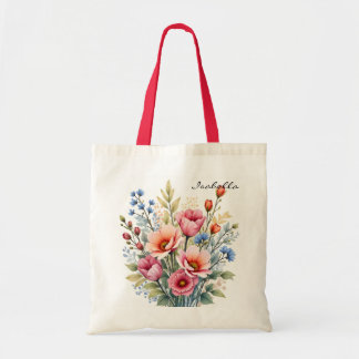 Luxury Popular Wildflowers Beautiful Collection Tote Bag