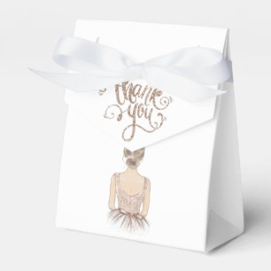 Luxury Princess Birthday Personalised glitter Favour Box