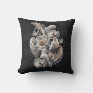 Luxury Print Throw Pillow 1