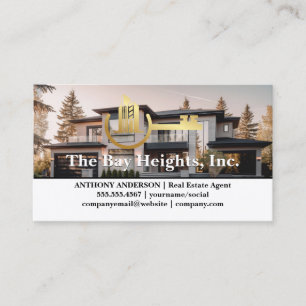 Luxury Properties Real Estate Business Card