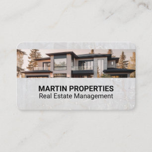 Luxury Property   Investment Rentals Business Card