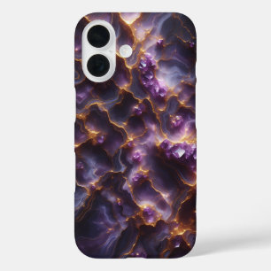 Luxury Purple Amethyst Crystal Phone Case - Royal 