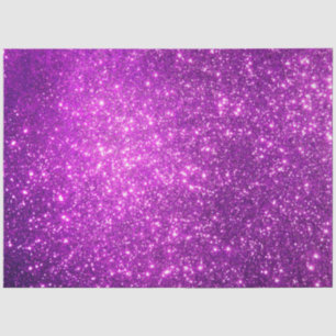 Luxury Purple Gold Glitter Tissue Paper