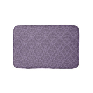 Luxury Purple Wallpaper Bath Mat