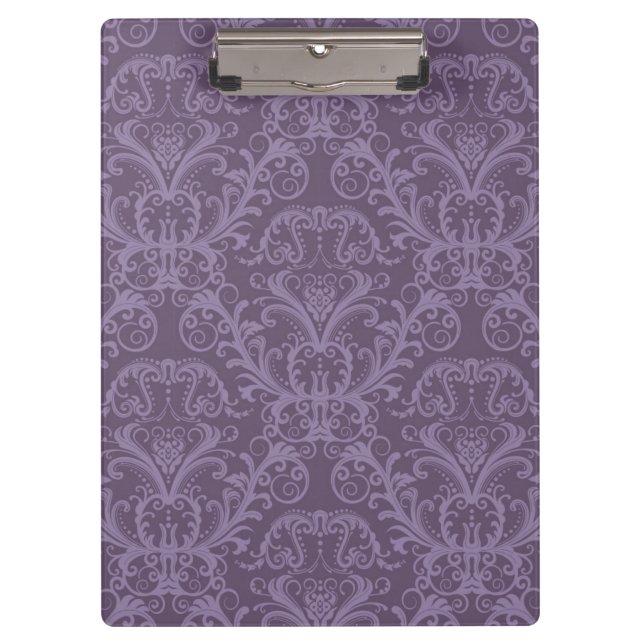 Luxury Purple Wallpaper Clipboard (Front)
