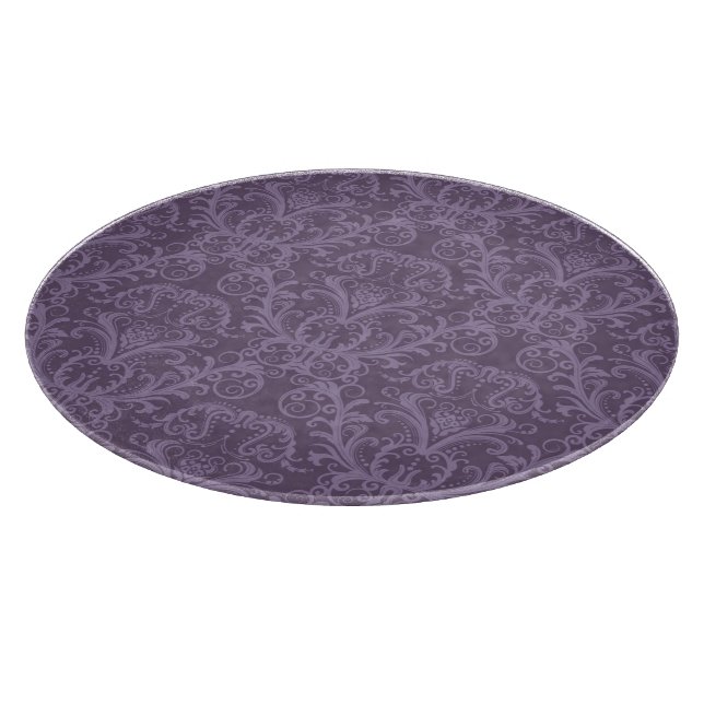 Luxury Purple Wallpaper Cutting Board (Corner)