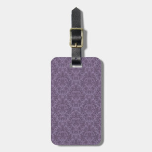 Luxury Purple Wallpaper Luggage Tag