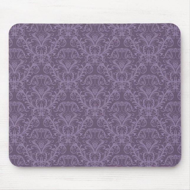Luxury Purple Wallpaper Mouse Mat (Front)