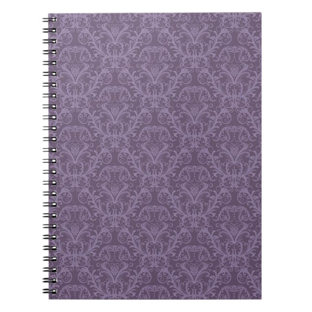 Luxury Purple Wallpaper Notebook (Front)