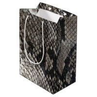 Luxury Python Snake Skin - Rich Elegant Fashion