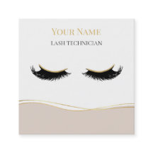 Luxury QR code Lash Technician