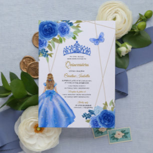 Luxury Quinceanera-Customizable Quinceanera Design Invitation
